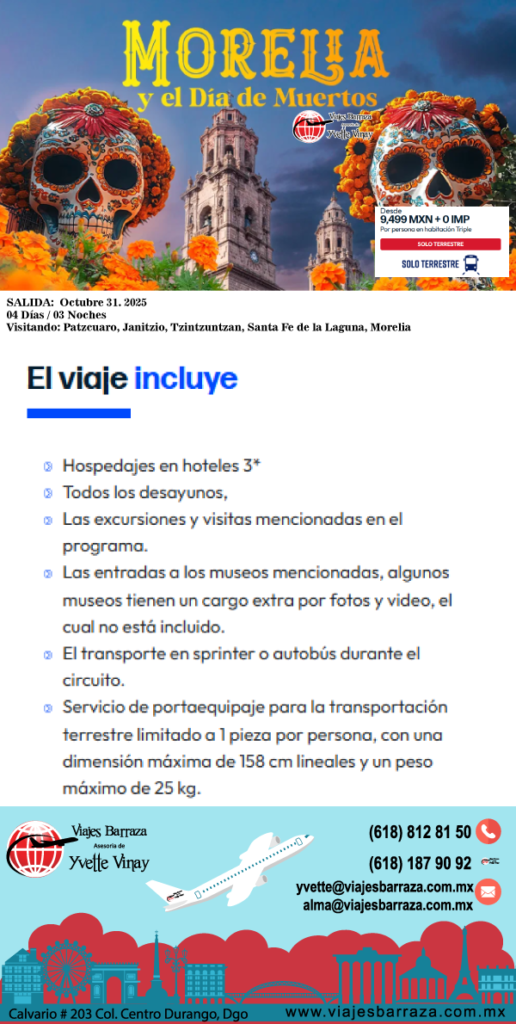 DÍA DE MUERTOS EN MORELIA