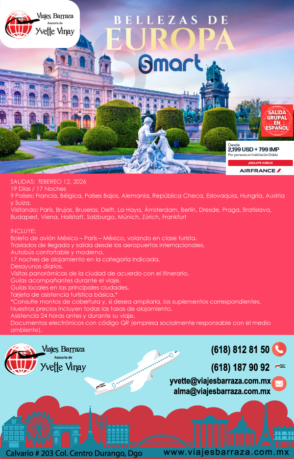 BELLEZAS DE EUROPA SMART