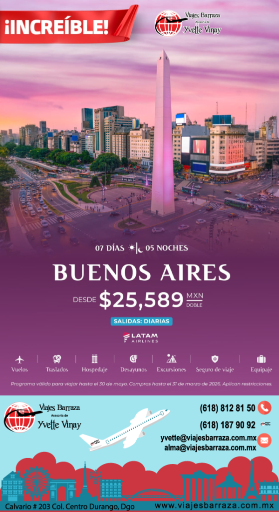 VIAJA A BUENOS AIRES
