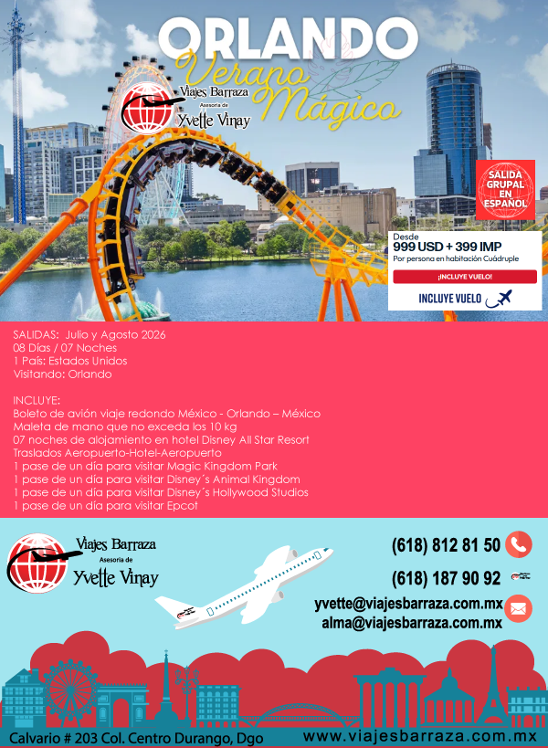 VERANO MAGICO EN ORLANDO