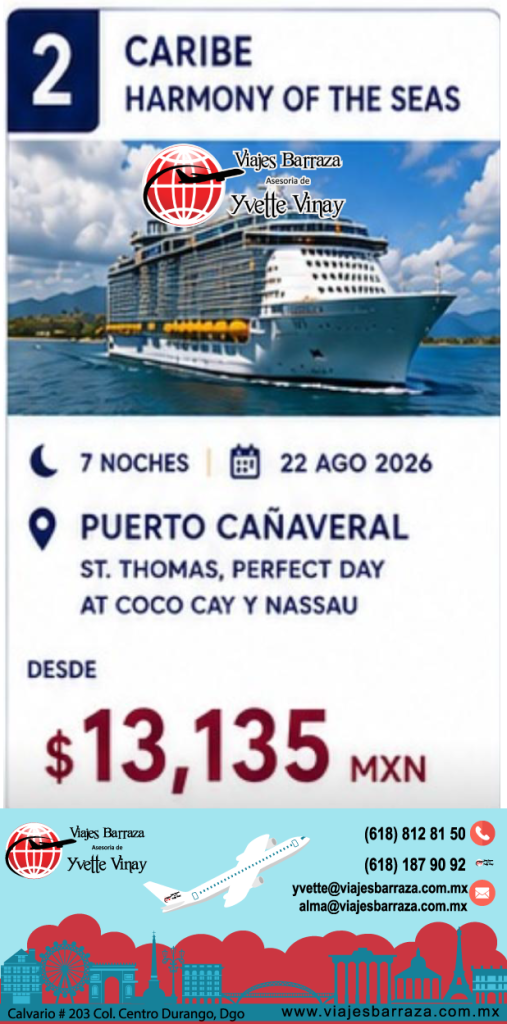 Crucero por el CARIBE