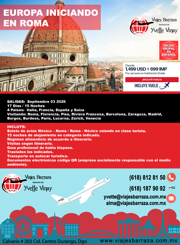 EUROPA INICIANDO EN ROMA