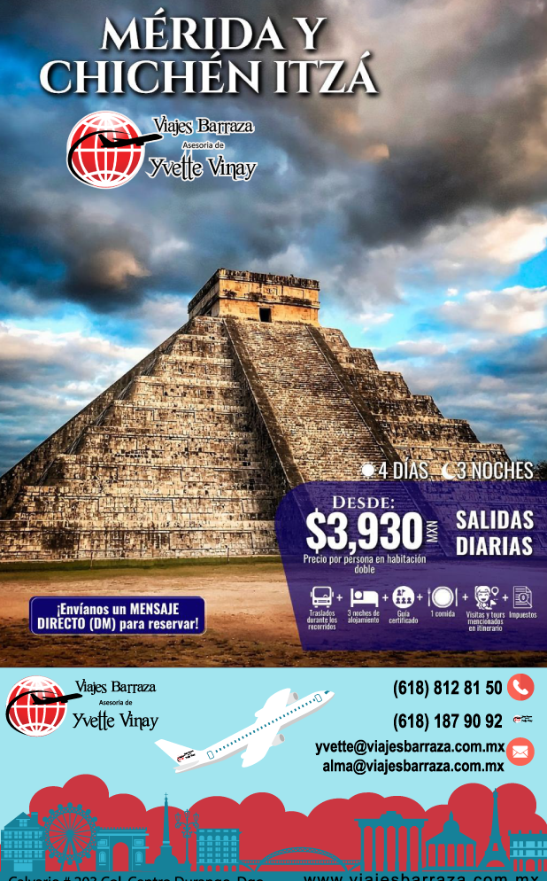 MÉRIDA Y CHICHEN ITZÁ