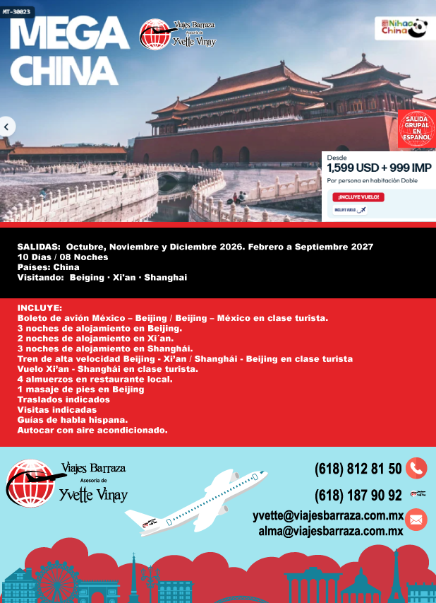MEGA CHINA INCREÍBLE