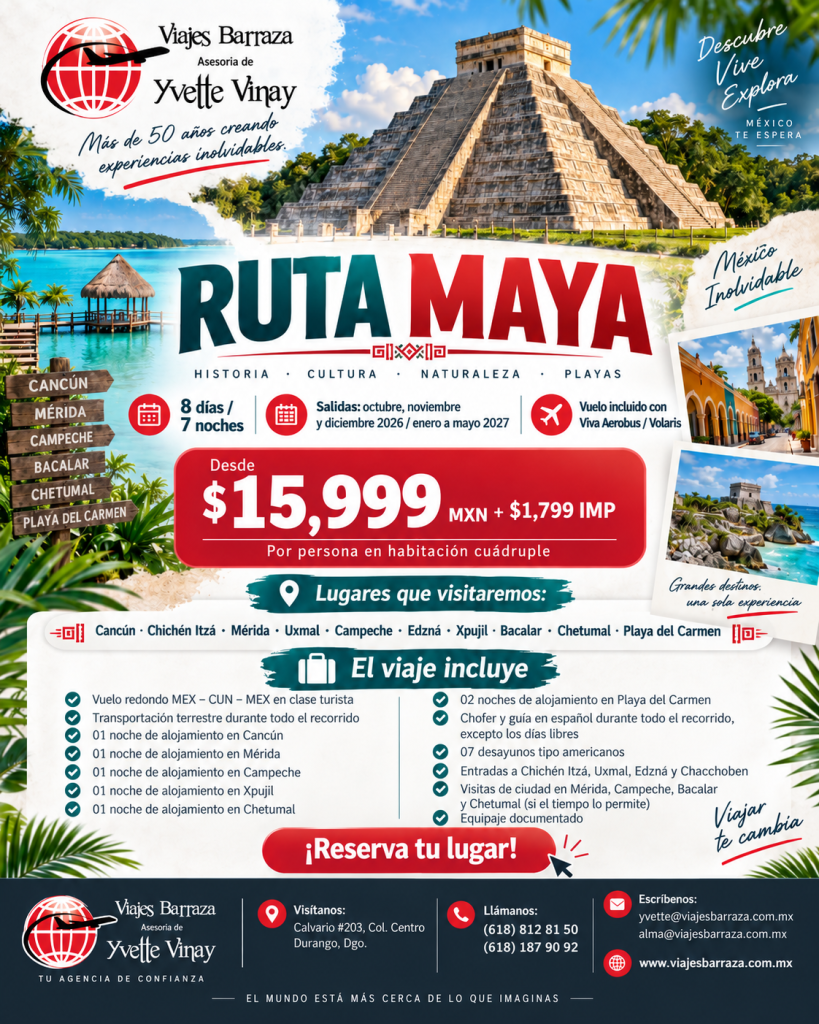 RUTA MAYA INCREÍBLE