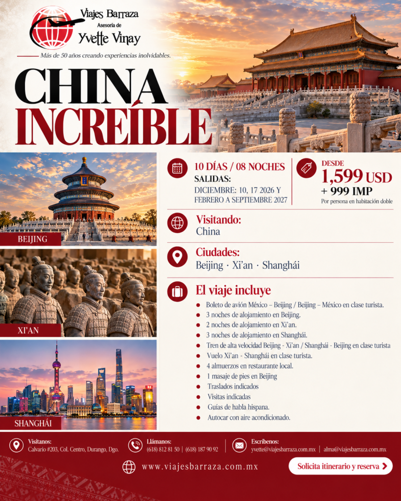 CHINA INCREÍBLE