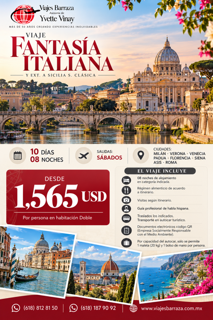 FANTASÍA ITALIANA Y EXT A SICILIA